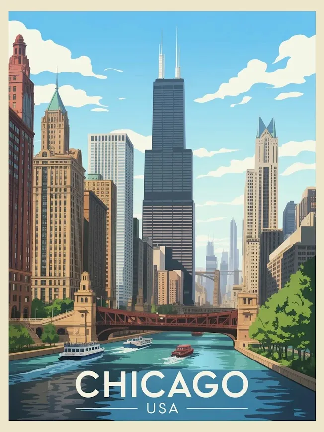 Pintar por Números - Chicago, EE. UU, foto 2
